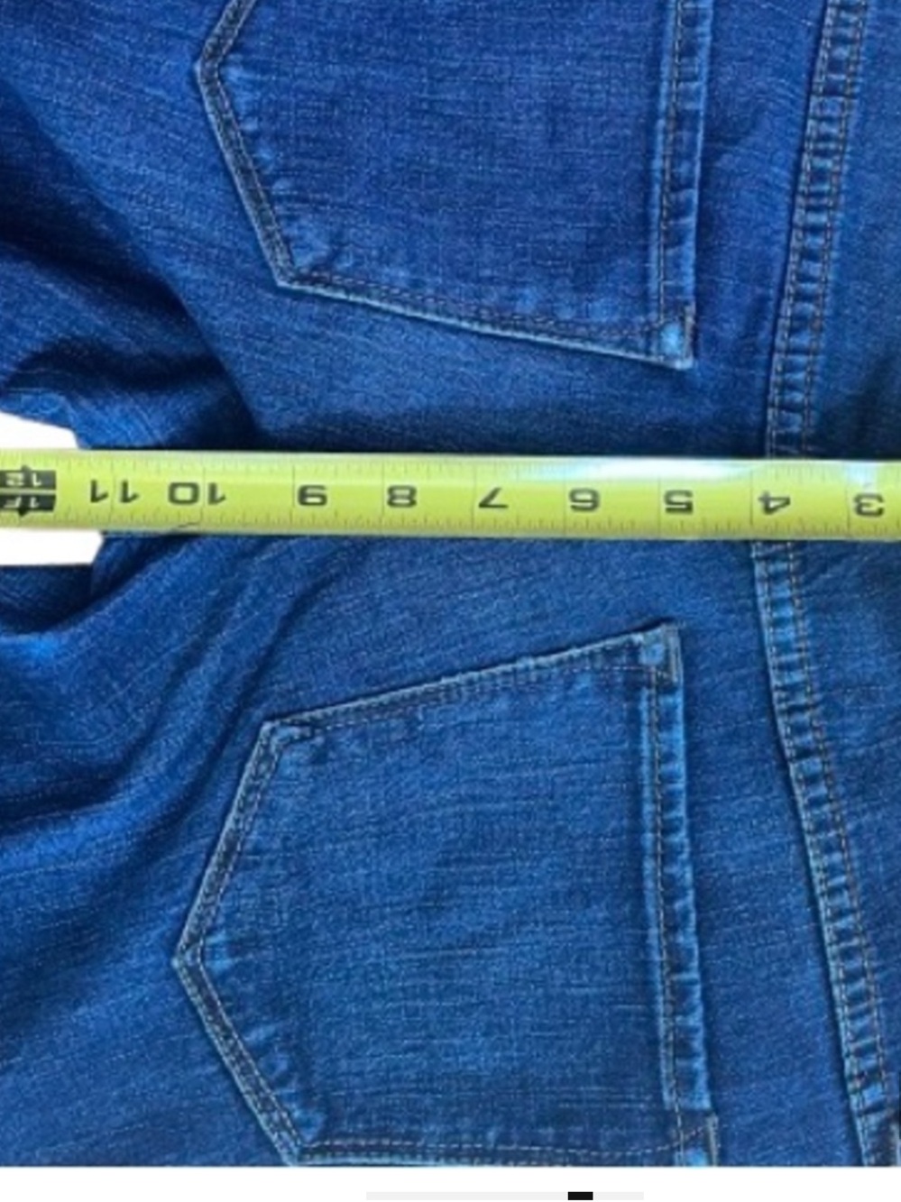 Free People Dark Wash High Rise Skinny Jeans Indigo Denim Size 27 - Picture 8 of 9